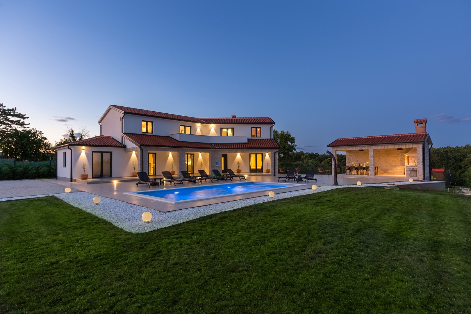 Villa Sun Istria - For your dream vacation, Villa Sun Istria with pool and gym in Višnjan, Croatia Višnjan